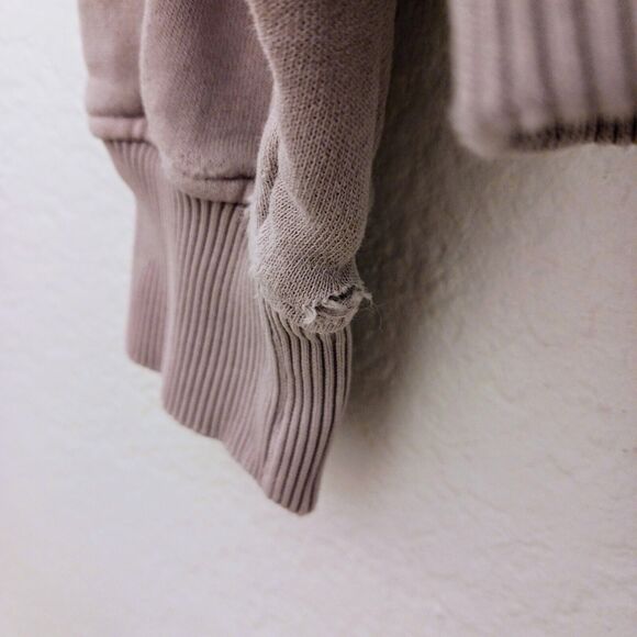 Herschel Sweatshirt Size S Pink Classic Crew Coastal Preppy Distress Collegiate - Picture 8 of 16